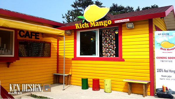 Thiết kế quán cafe xinh lung linh ở Jeju Hàn Quốc